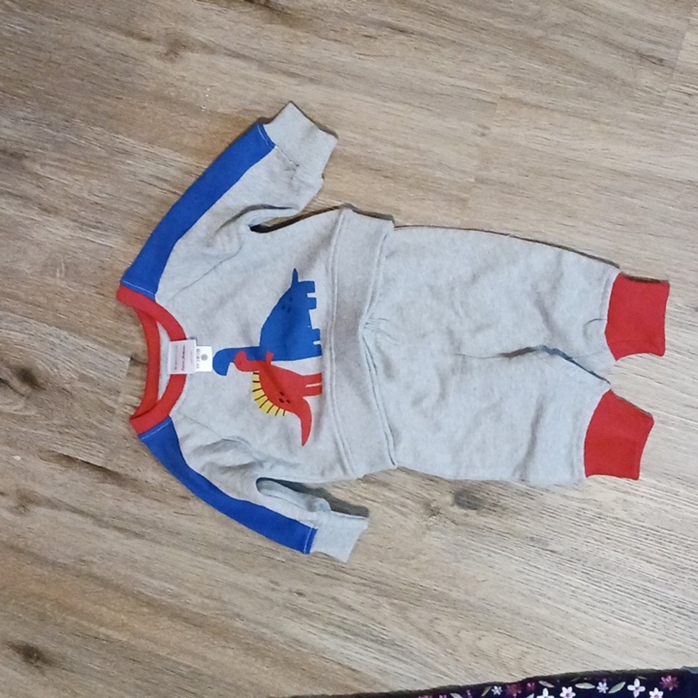 Nwot 0-3 month hanna Anderson outfit